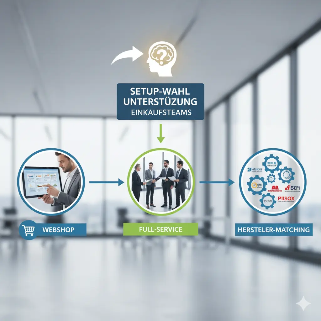 Geschäftsperson mit Kompass-Symbol für strategische Entscheidungsfindung